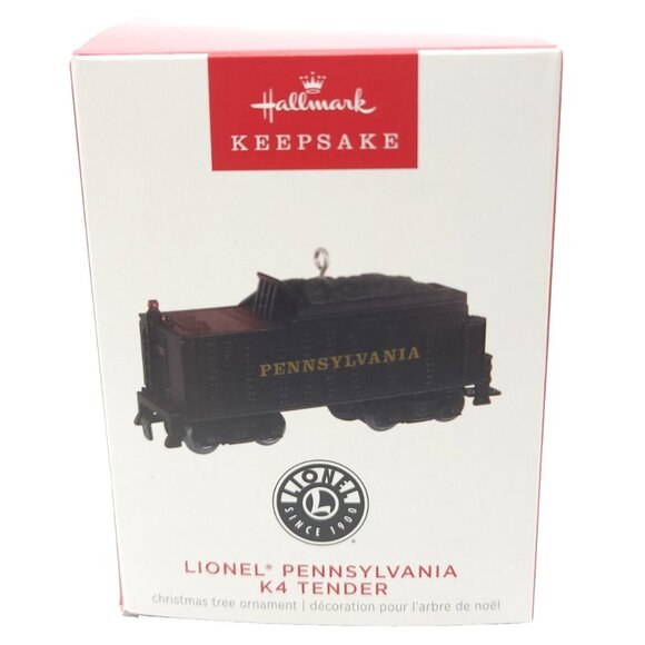 Hallmark Lionel Pennsylvania K4 Tender Train Ornament 2023 Keepsake Christmas - Picture 1 of 9
